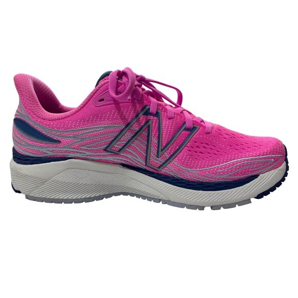 New Balance Running Shoes 860 V12 Pink Blue Sneakers W860E12 Foam Womens Size 9 - Picture 4 of 10